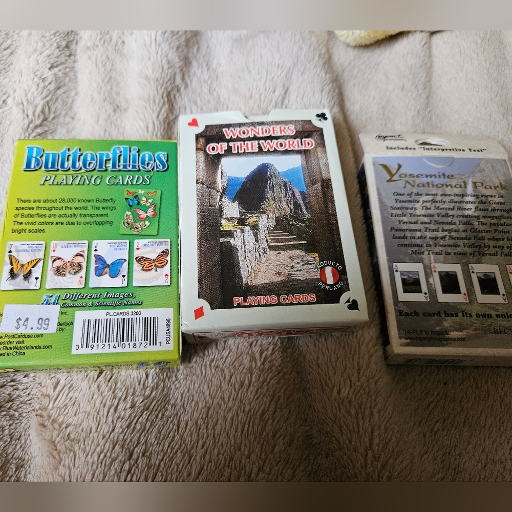 NWT informative vintage card games - Picture 3 of 3